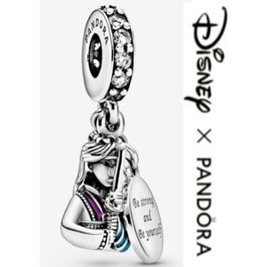 NWOT Pandora x Disney Mulan Dangle Charm 798637C01 RETIRED